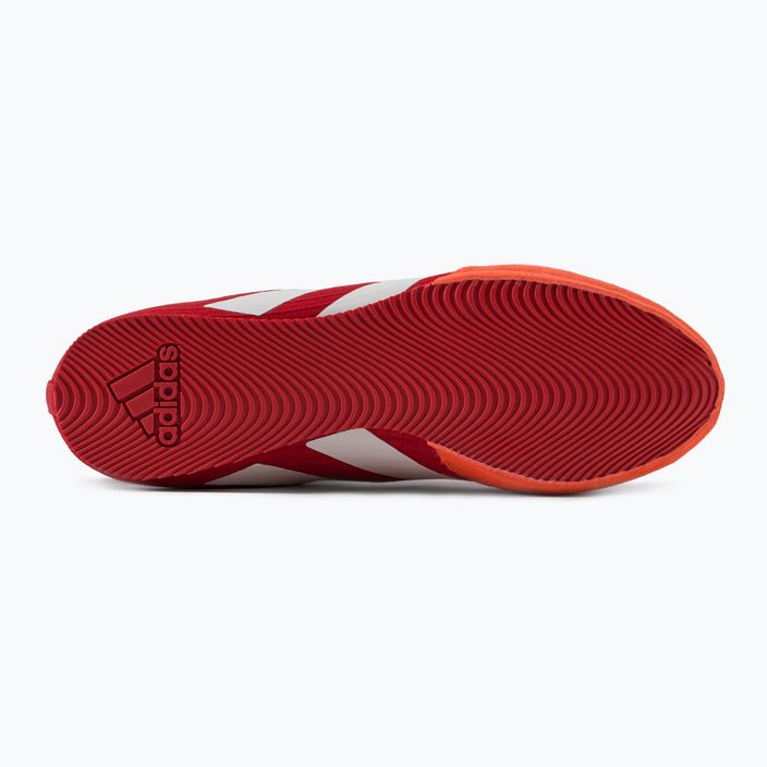 Men's adidas Box Hog 4 red GW1403 boxing shoes 4