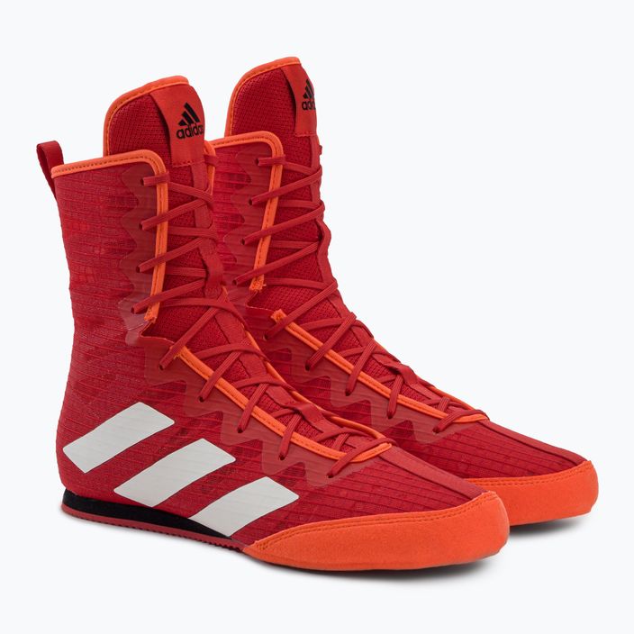 Men's adidas Box Hog 4 red GW1403 boxing shoes 5