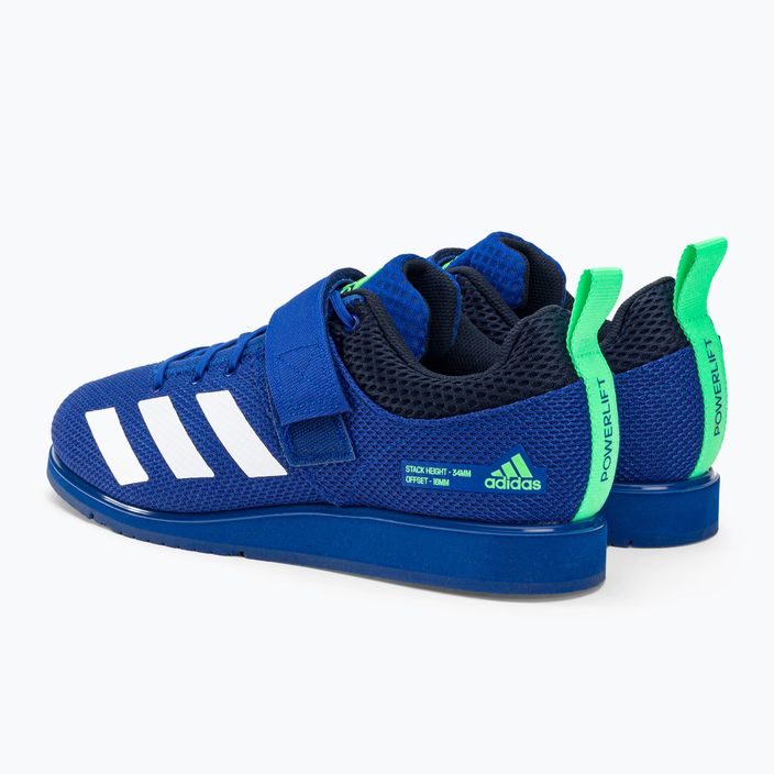 adidas Powerlift 5 weightlifting shoes blue GY8922 3
