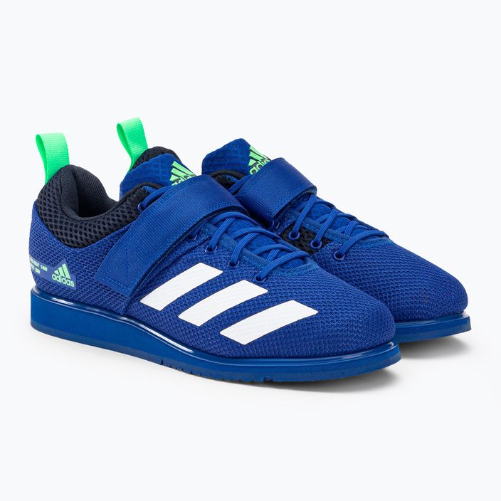 adidas Powerlift 5 weightlifting shoes blue GY8922 4