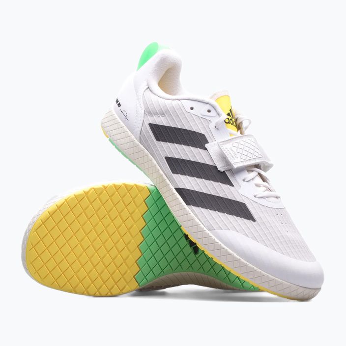 adidas The Total training shoes white and grey 15