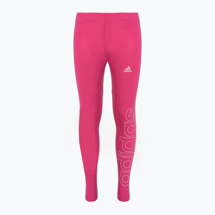 Children's leggings adidas Essentials Lin team real magenta/clear pink