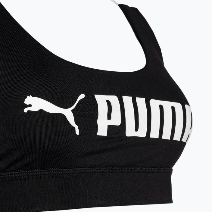 PUMA Mid Impact fitness bra Puma Fit puma black 3