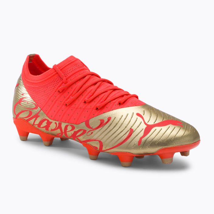 Men's football boots PUMA Future Z 2.4 Neymar Jr. FG/AG orange/gold 107105 01