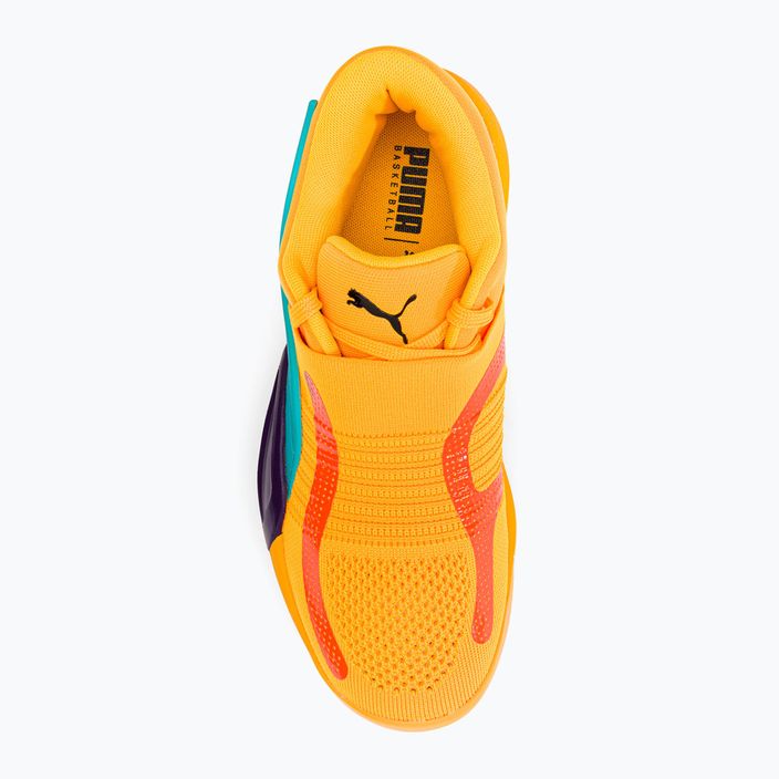 Men's basketball shoes PUMA Rise Nitro yellow 377012 01 6