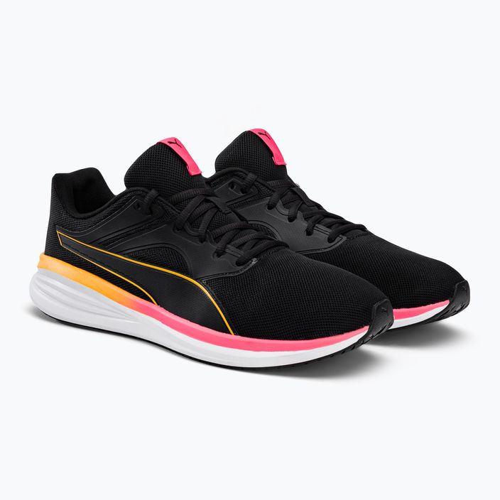 Men's running shoes PUMA Transport black/yellow 377028 06 4