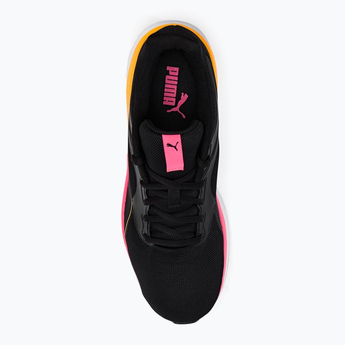 Men's running shoes PUMA Transport black/yellow 377028 06 6
