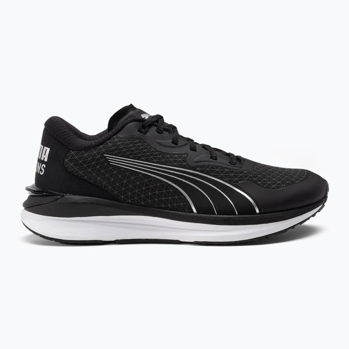 Women's running shoes PUMA Electrify Nitro 2 WTR black and silver 376897 01 2