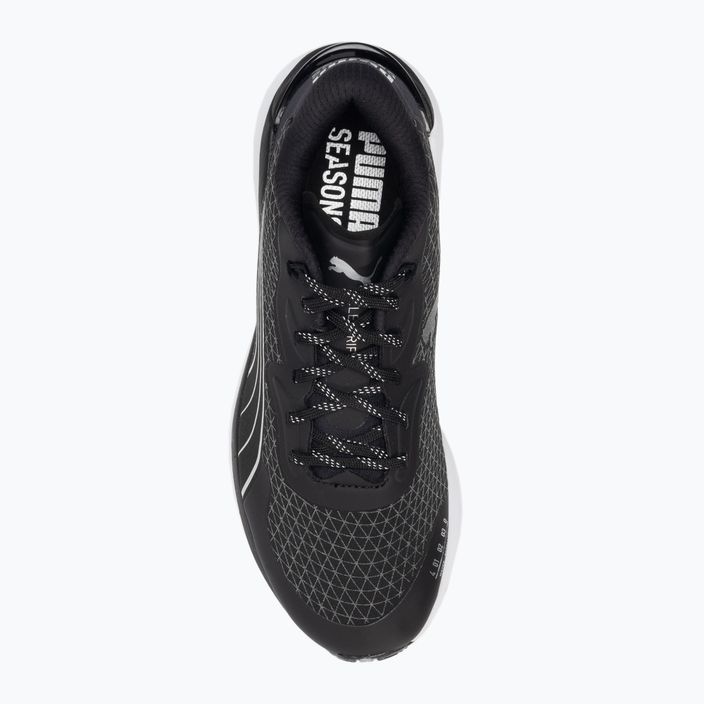 Women's running shoes PUMA Electrify Nitro 2 WTR black and silver 376897 01 6
