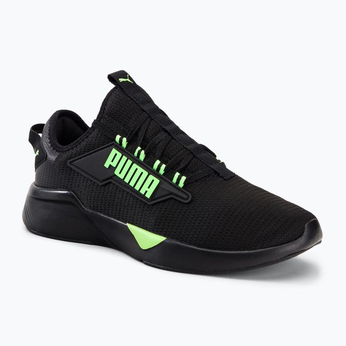 Men's running shoes PUMA Retaliate 2 black-green 376676 23