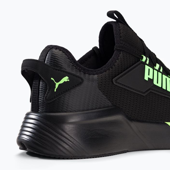 Men's running shoes PUMA Retaliate 2 black-green 376676 23 10