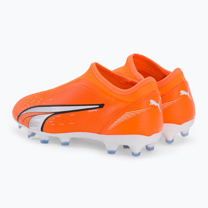 PUMA Ultra Match Ll FG/AG children's football boots orange 107229 01 3