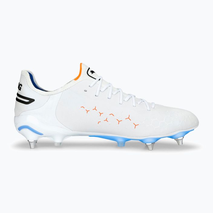 PUMA King Ultimate MXSG men's football boots puma white/puma black/blue glimmer/ultra orange 12