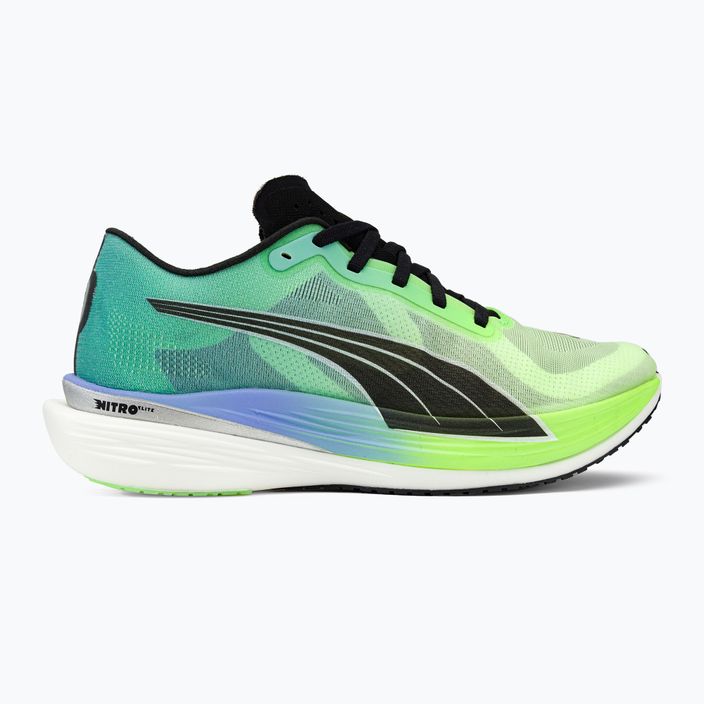 Women's running shoes PUMA Deviate Nitro Elite 2 green 377787 01 4