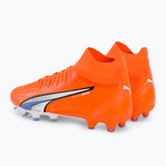PUMA Ultra Pro FG/AG men's football boots orange 107240 01 3