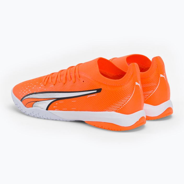PUMA men's football boots Ultra Match IT orange 107221 01 3