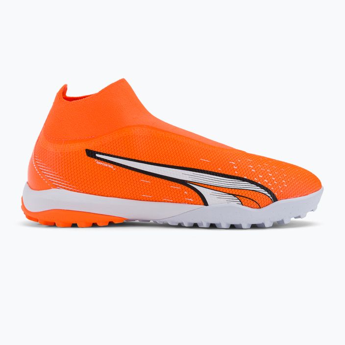 PUMA men's football boots Ultra Match+ Ll TT orange 107245 01 2