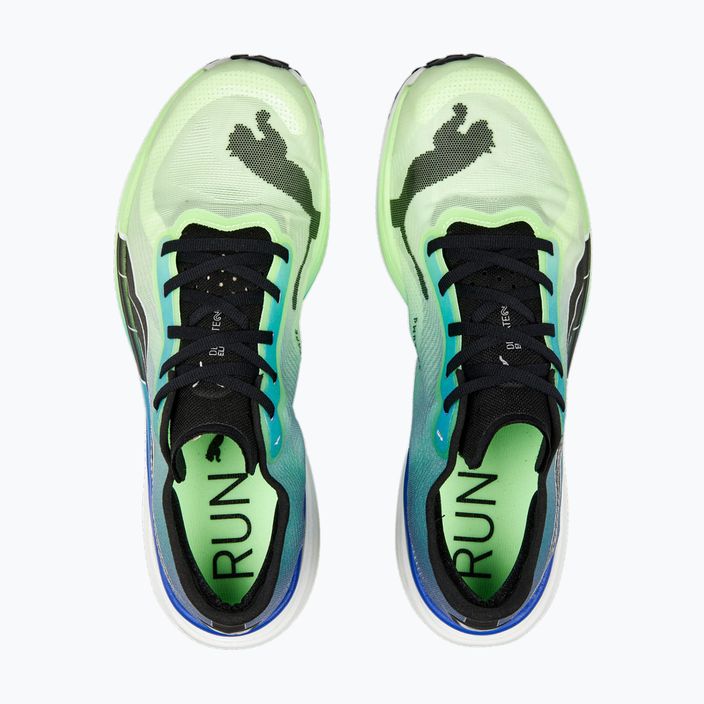 Men's running shoes PUMA Deviate Nitro Elite 2 green 377786 01 15