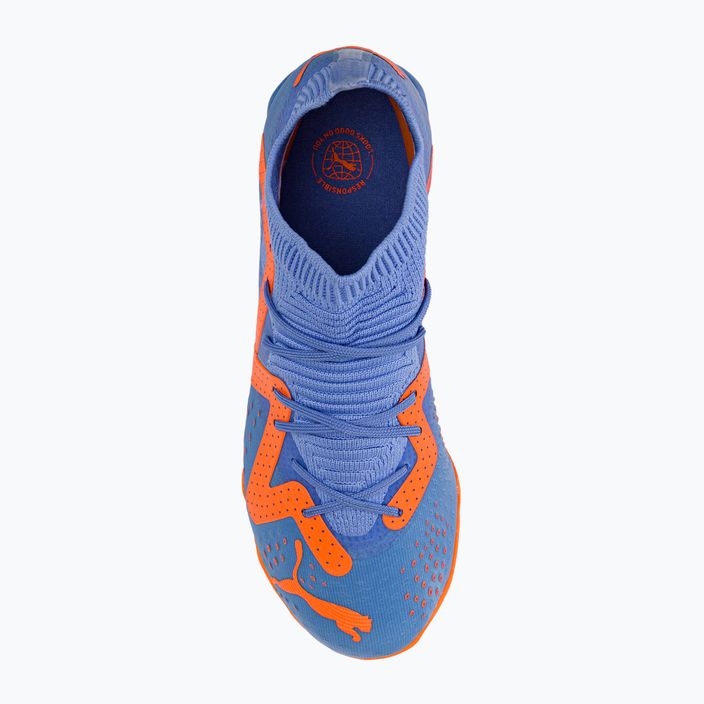 PUMA Future Match IT+Mid JR children's football boots blue/orange 107198 01 6
