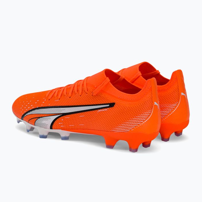 PUMA men's football boots Ultra Match FG/AG orange 107217 01 3