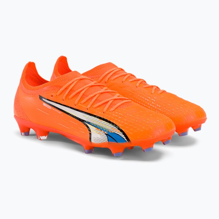PUMA men's football boots Ultra Ultimate FG/AG orange 107163 01 4