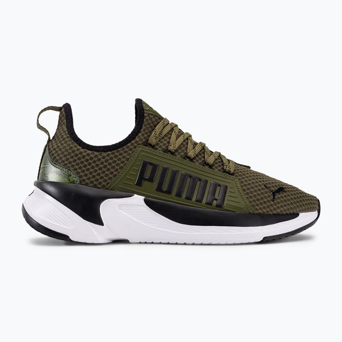 Men's training shoes PUMA Softride Premier Slip On Tiger Camo green 378028 03 4