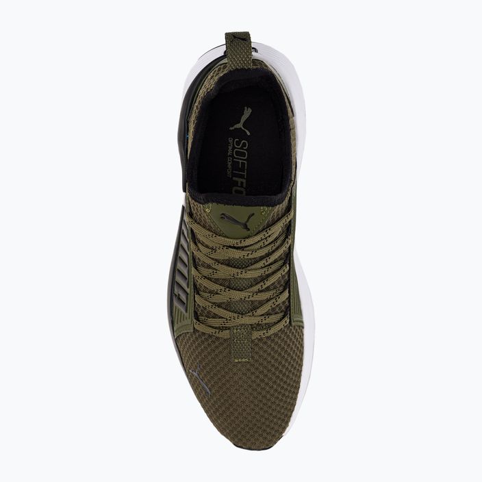 Men's training shoes PUMA Softride Premier Slip On Tiger Camo green 378028 03 8