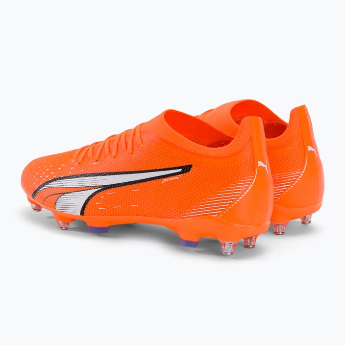 PUMA men's football boots Ultra Match MXSG orange 107216 01 3