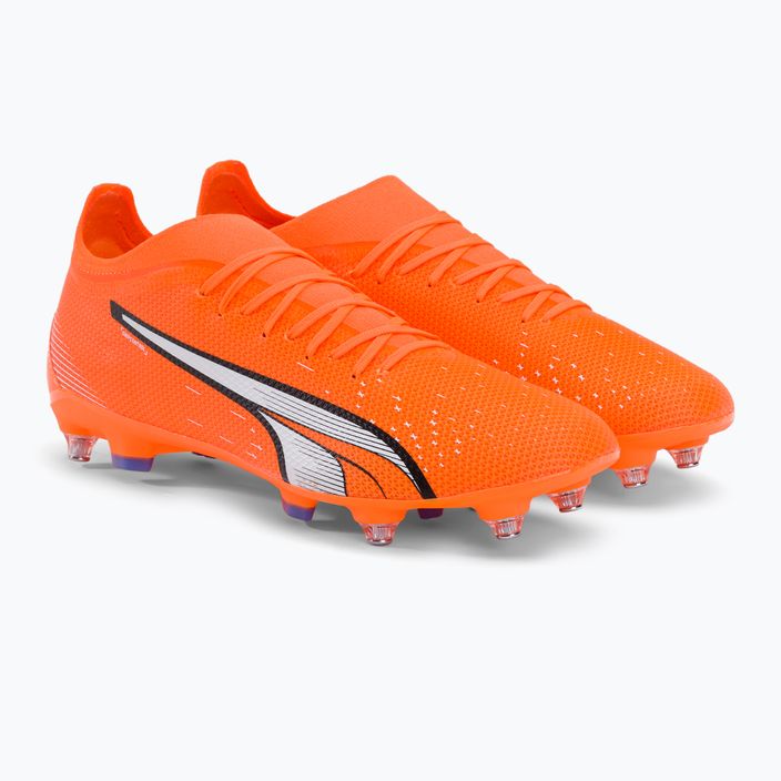 PUMA men's football boots Ultra Match MXSG orange 107216 01 4