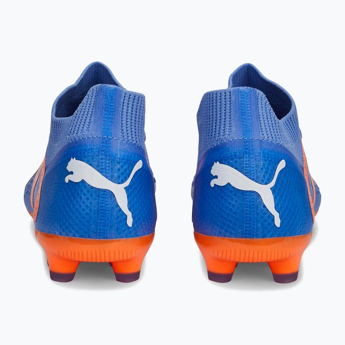 PUMA Future Match FG/AG JR children's football boots blue/orange 107195 01 12