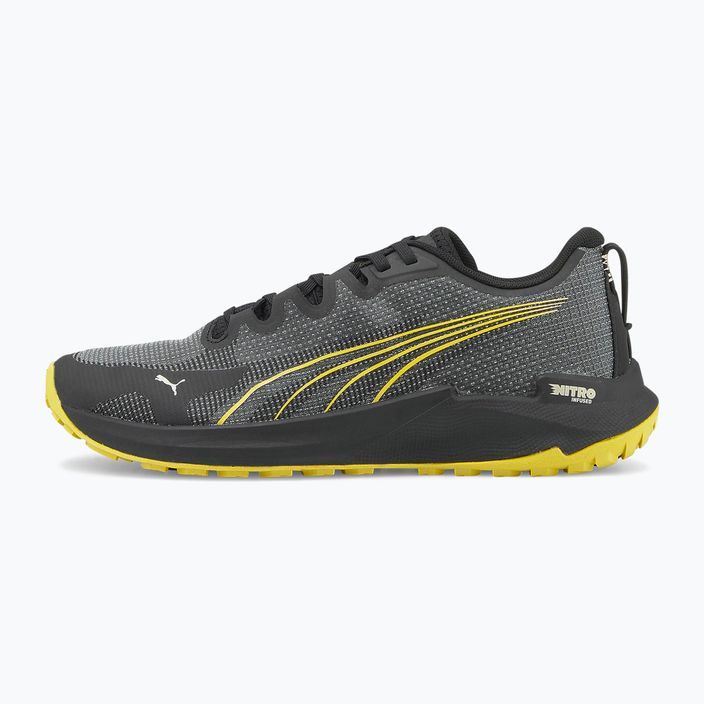 PUMA Fast-Trac Nitro men's running shoes puma black/granola/fresh pear 12