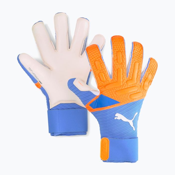 PUMA Future Pro Sgc orange and blue goalkeeper's gloves 041843 01 4