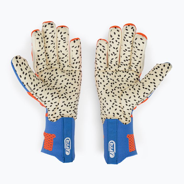 PUMA Future Ultimate Nc orange and blue goalkeeper's gloves 041841 01 2