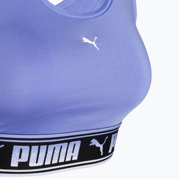 PUMA Mid Impact fitness bra Puma Strong PM purple 521599 28 6