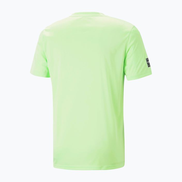 Men's training T-shirt PUMA Fit Logo Cf Graphic green 523098 34 2