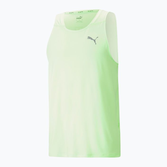 Men's running shirt PUMA Run Cloudspun Singlet green 523267 34