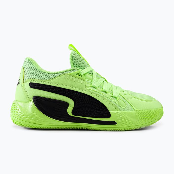 Men's basketball shoes PUMA Court Rider Chaos green 378269 01 5