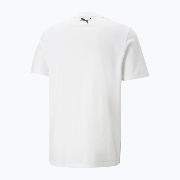 Men's basketball shirt PUMA Clear Out puma white 2