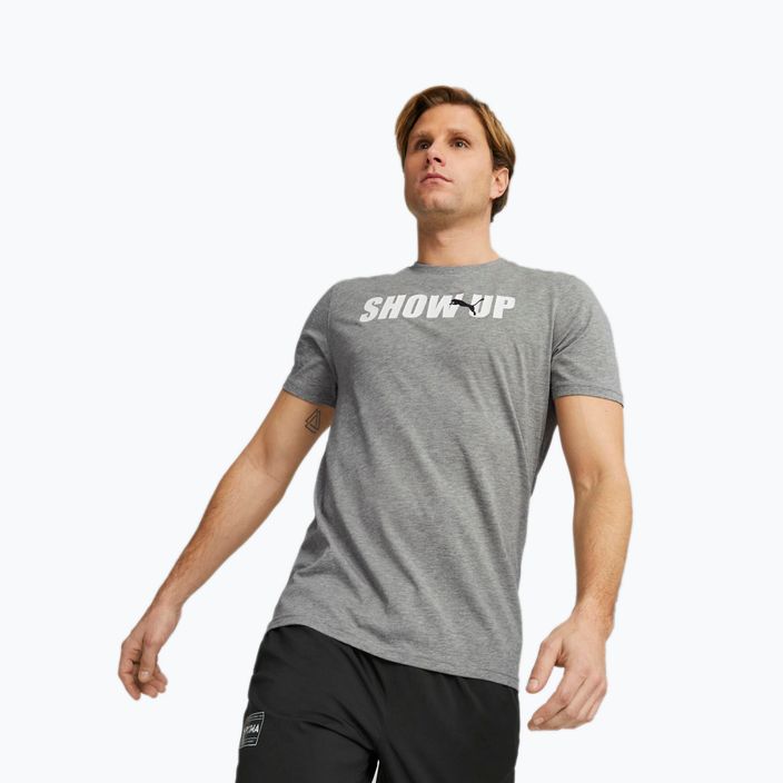 Men's PUMA Performance Training T-shirt Graphic grey 523236 03 3