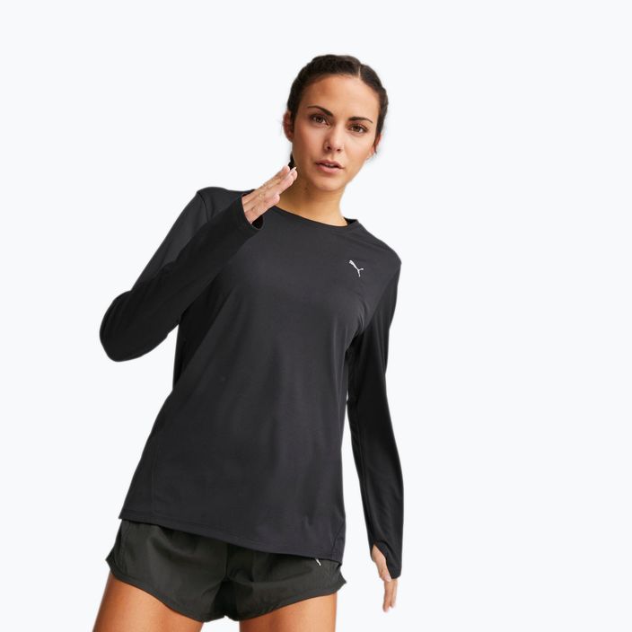 Women's running t-shirt PUMA Run Favorite black 523169 01 3