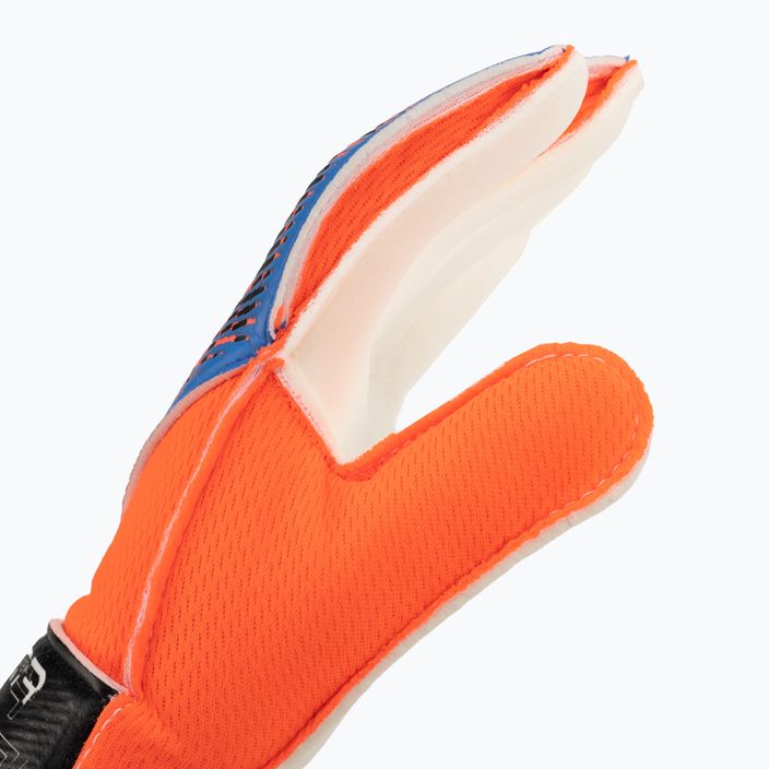 PUMA children's goalkeeper gloves Ultra Grip 4 RC ultra orange/blue glimmer 3
