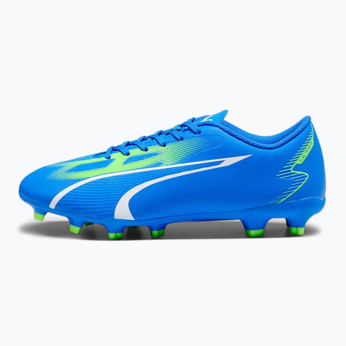 Men's football boots PUMA Ultra Play FG/AG ultra blue/puma white/pro green 7
