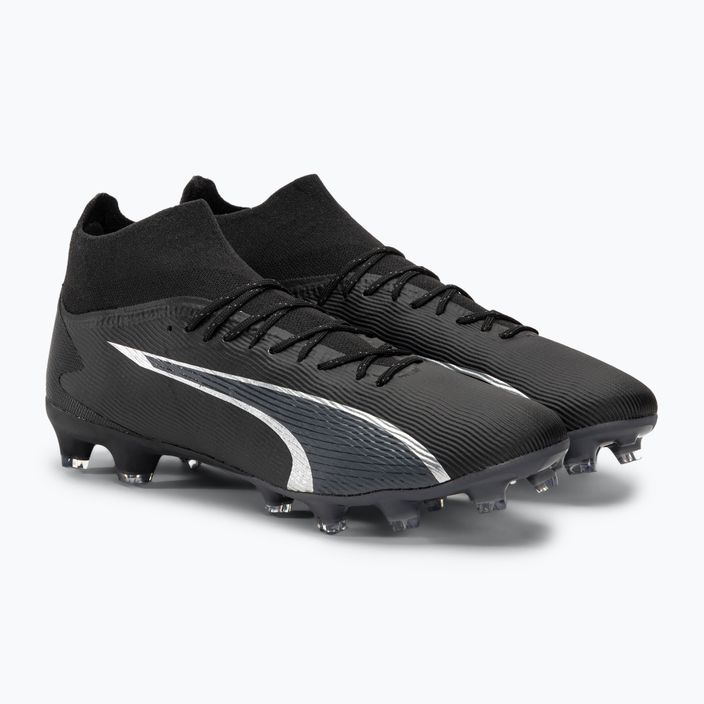 Men's football boots PUMA Ultra Pro FG/AG puma black/asphalt 4
