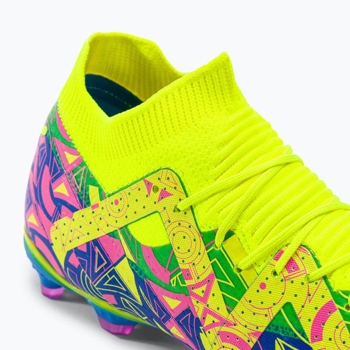 PUMA Future Match Energy FG/AG men's football boots ultra blue/yellow alert/luminous pink 8
