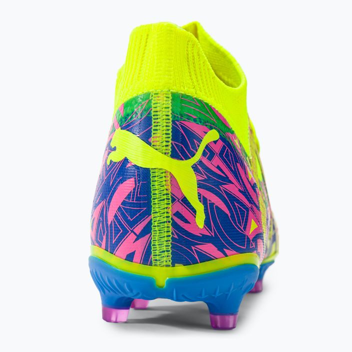 PUMA Future Match Energy FG/AG men's football boots ultra blue/yellow alert/luminous pink 9