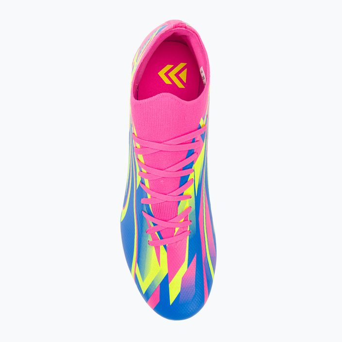 PUMA Ultra Match Energy FG/AG men's football boots luminous pink/yellow alert/ultra blue 6