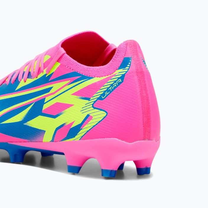 PUMA Ultra Match Energy FG/AG men's football boots luminous pink/yellow alert/ultra blue 16