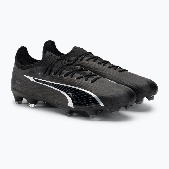 Men's football boots PUMA Ultra Ultimate FG/AG puma black/asphalt 4