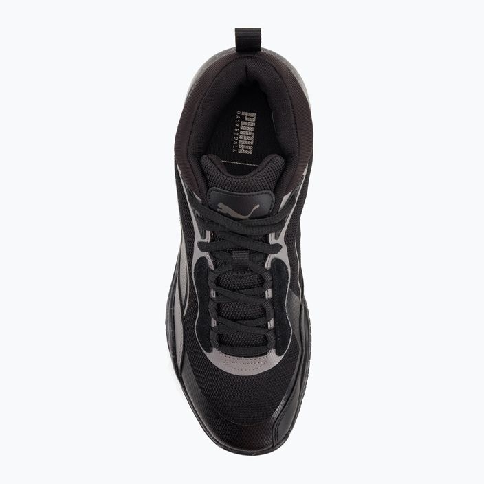 Men's basketball shoes PUMA Playmaker Pro Trophies puma aged silver/cast iron/puma black 6