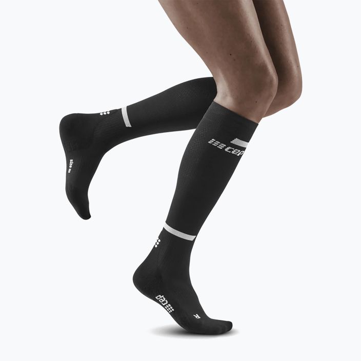 CEP Tall 4.0 women's compression running socks black 4